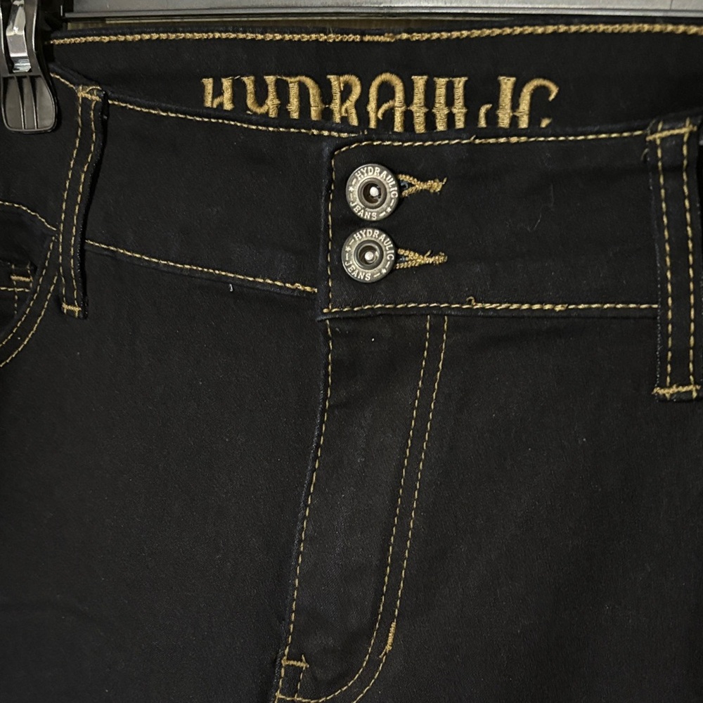 Hydraulic Women's Blue-Black Skinny Jeans